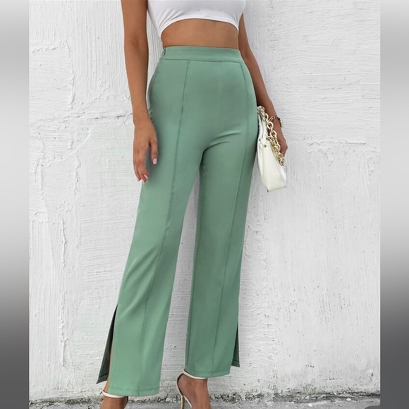 SHEIN Pants - Trousers with split hem
